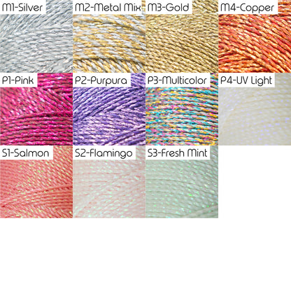 Hilo Encerado / 0,5mm / Bobina completa / Vegano [Linhasita]