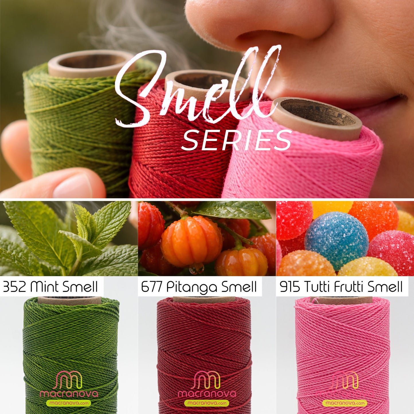 Hilo Encerado / 1mm / Bobina completa / Vegano [Linhasita]