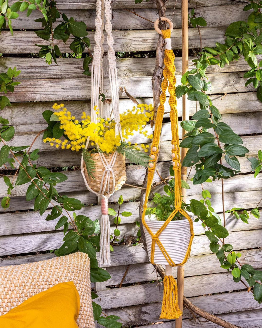 plant hanger macrame kit How to make a macramé planter