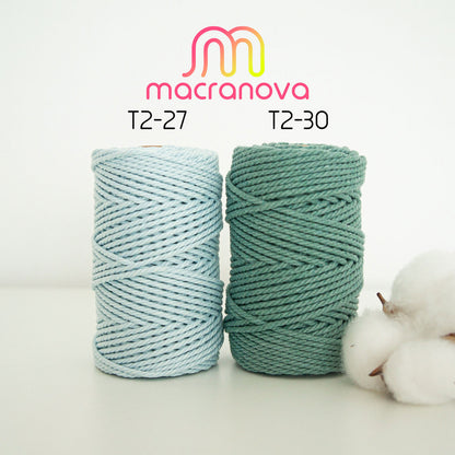 Gedrehtes Seil/2 mm/50 m/Zero Waste Cotton