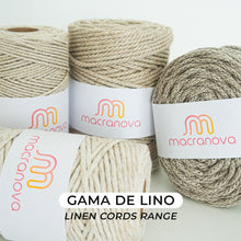 Load image in gallery viewer,Braided linen rope/5mm/50m
