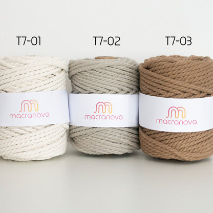 Twisted rope/7mm/50m/Zero Waste Cotton