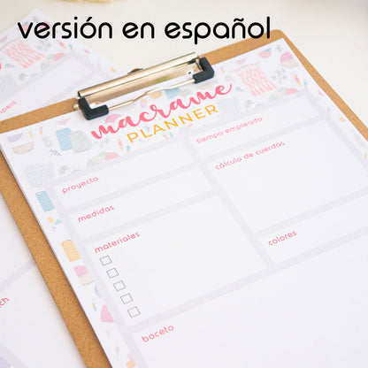 🎁 Macramé planner (100% off)