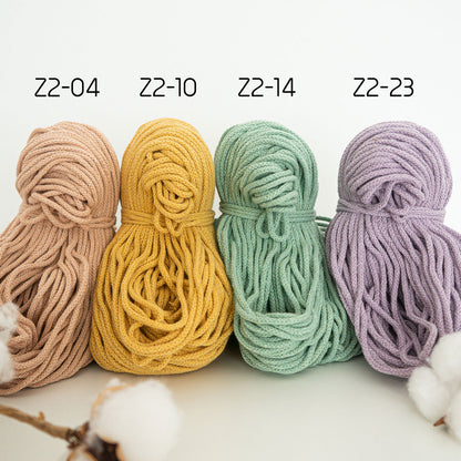 Geflochtenes Seil/2 mm/100 m/Zero Waste Cotton