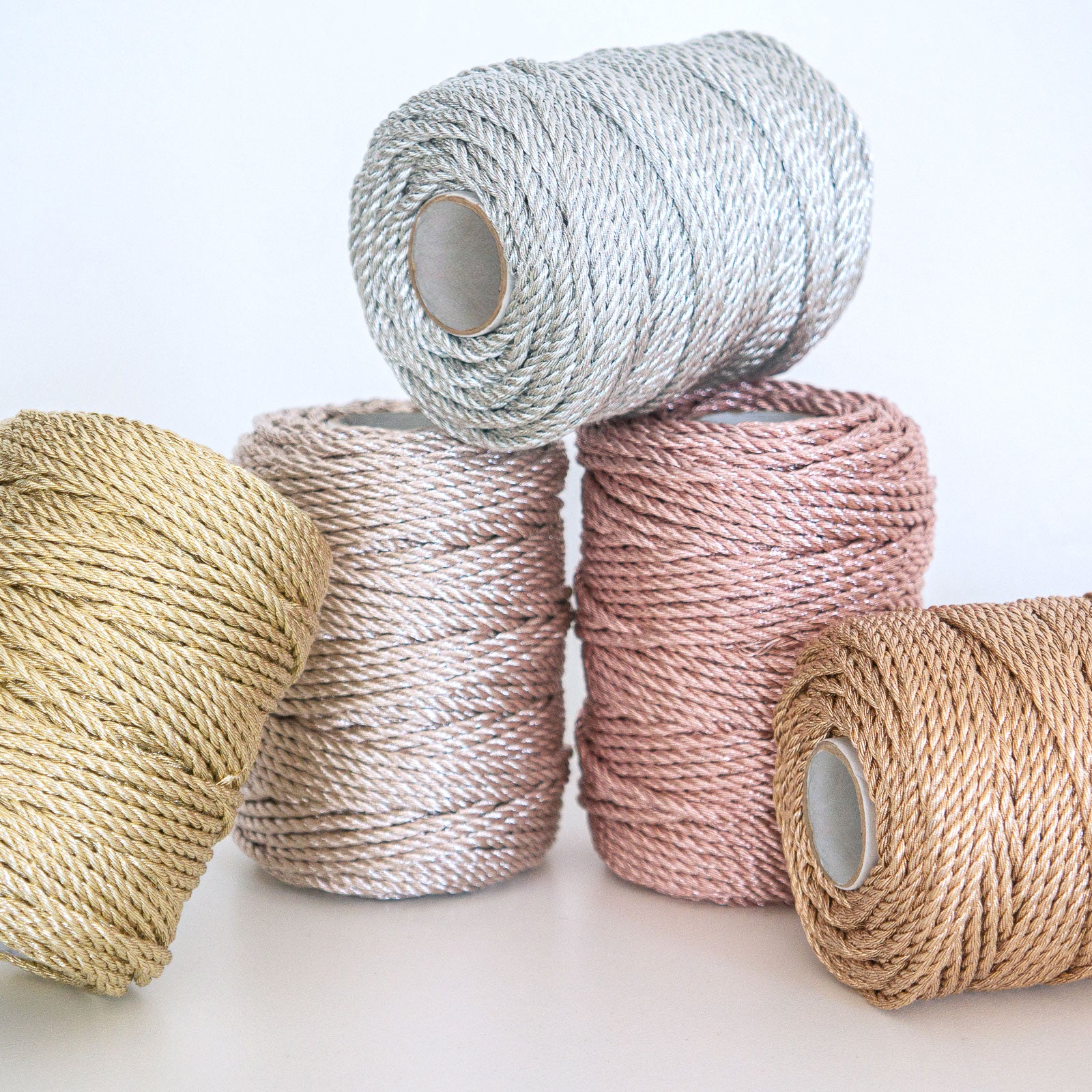 Macramé thread - METALLIC COLLECTION – Macranova
