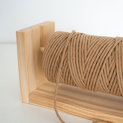 Macrame rope holder