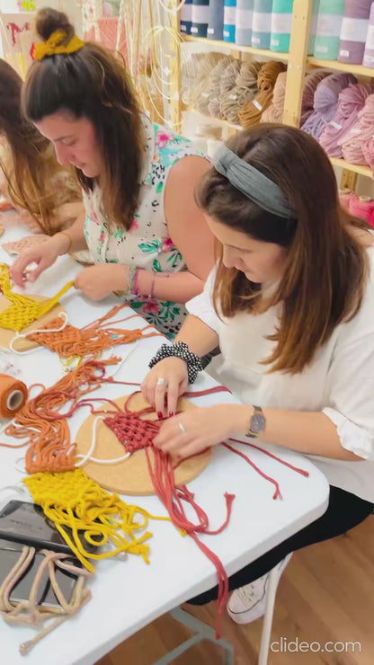 Taller Vlaggen van Macramé (Handgemaakt Festival Barcelona)