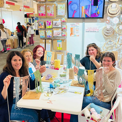 Macramé bunting workshop:das unverzichtbare makramee