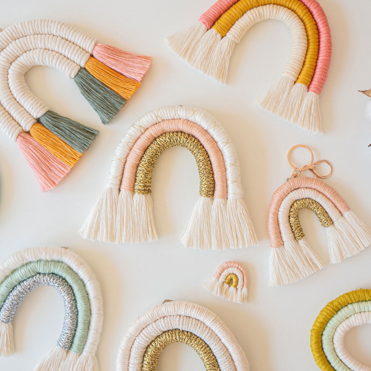 Atelier Macramé Rainbow:l'explosion des couleurs