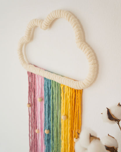 Macramé Cloud Workshop:personalize it with your colors!