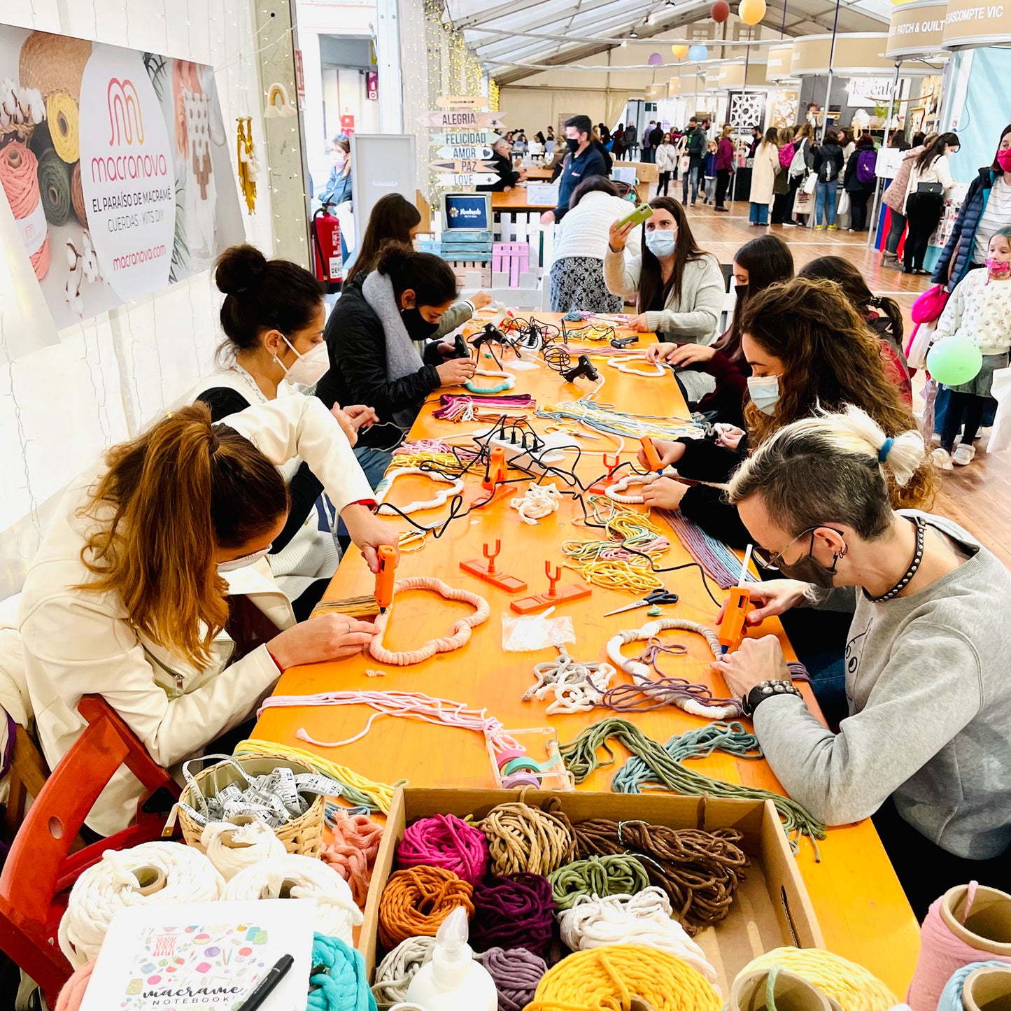 Atelier Macramé Cloud:personnalisez-le avec vos couleurs !