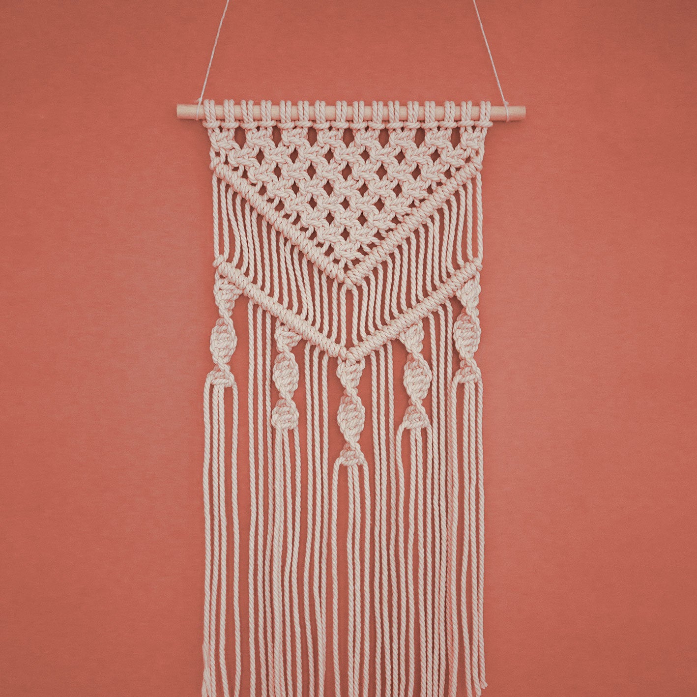 Kit macramé DIY - Tapeçaria