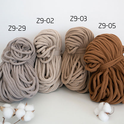 Gevlochten touw/9mm/100m/Zero Waste Cotton