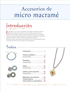 Libro "Accessori di micro-macramé"