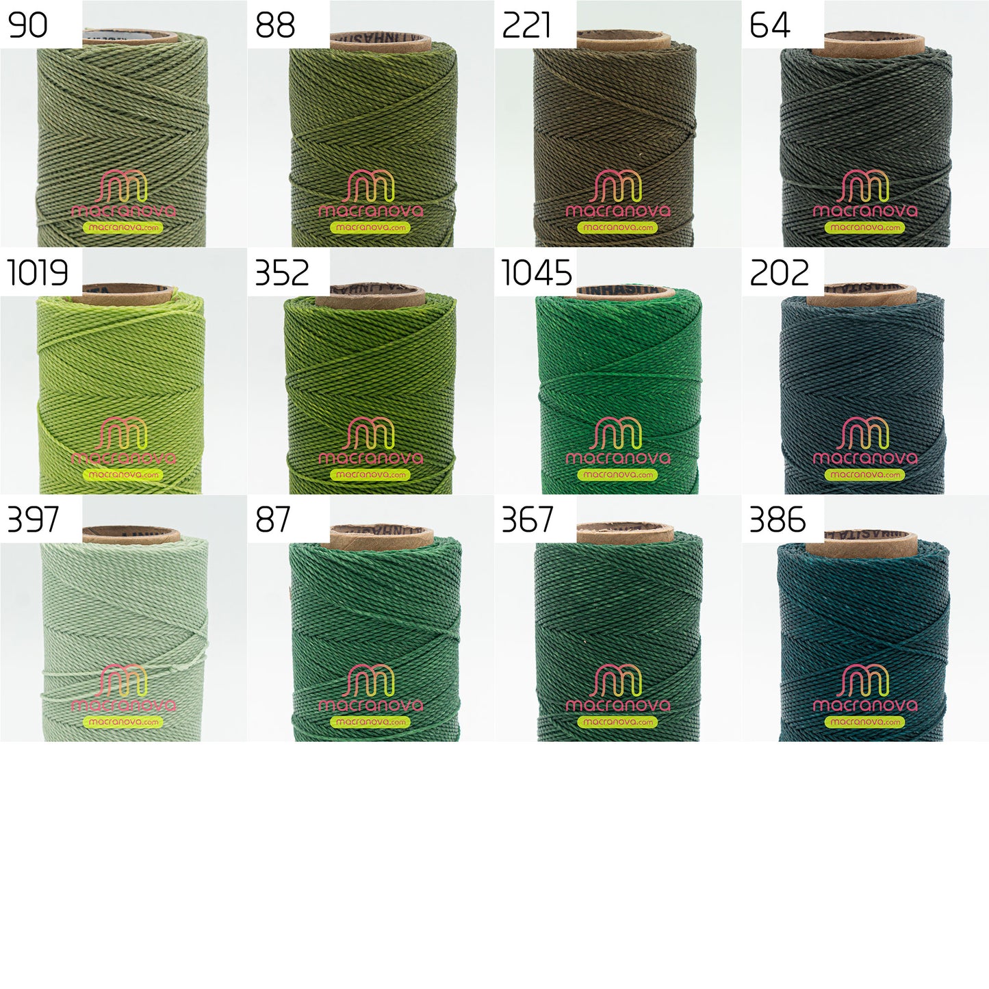 Hemp Thread / 1mm / Full Spool / Vegan [Linhasita]