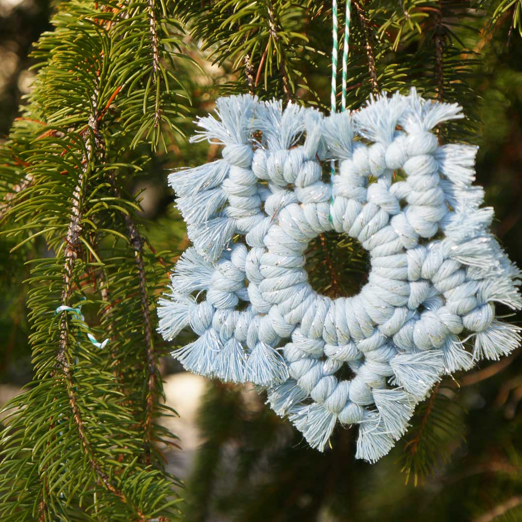 Atelier Édition Noël : flocon de neige en macramé