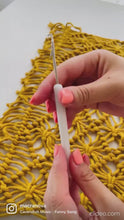 Chargez et lisez la vidéo dans la visionneuse de galerie,Crochet de verrouillage pour macramé
