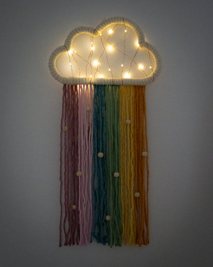 DIY Kit - Regenboog Wolk "Gelukkige Wolk"