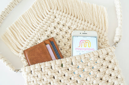 Kit macramé DIY - Bolso & Clutch