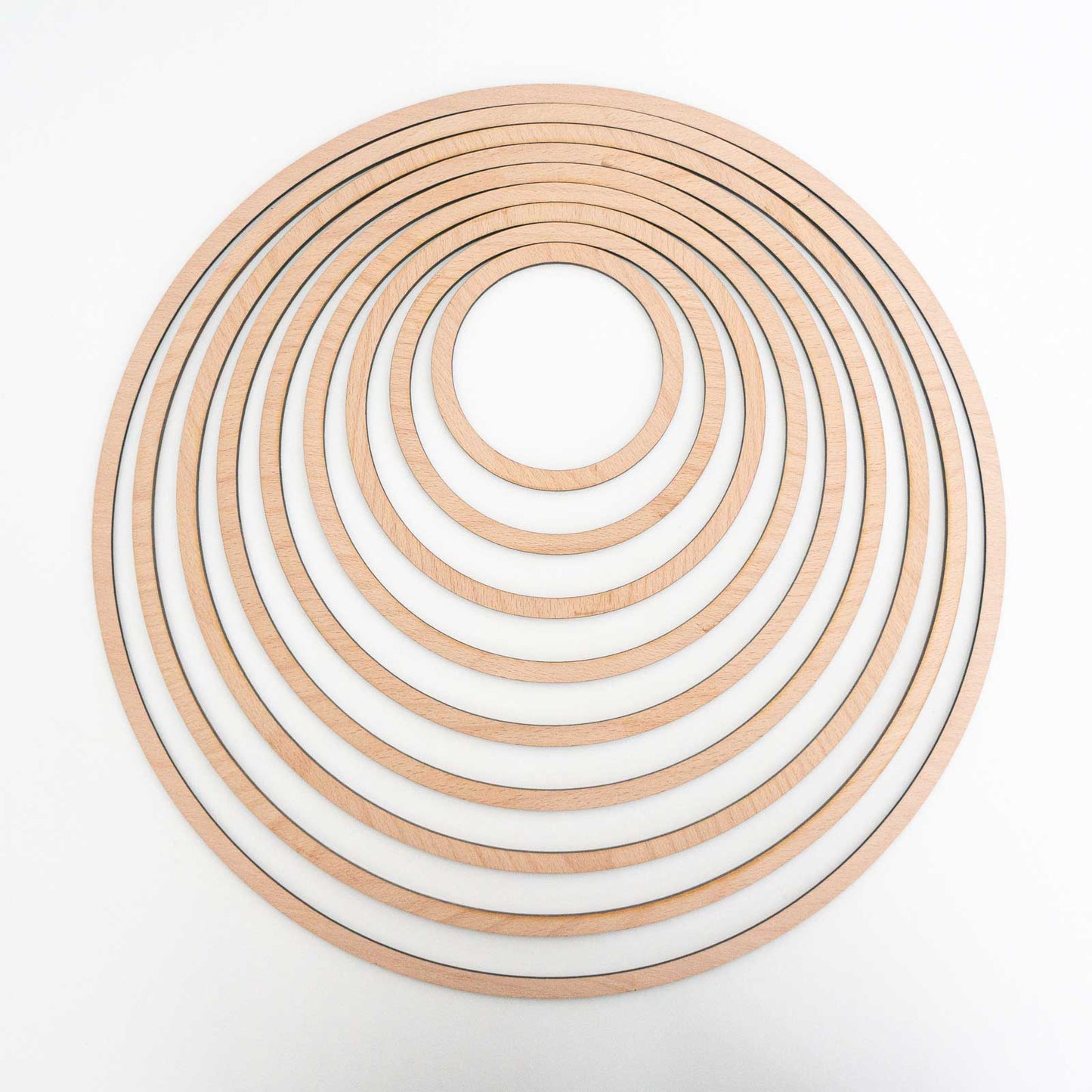 wooden hoops