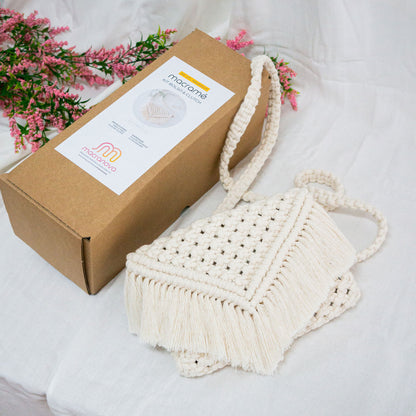 Kit macramé DIY - Bolsa & Clutch