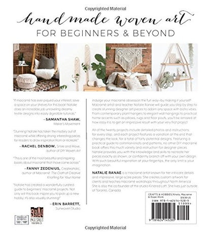 Book"Macrame at Home"(by Natalie Ranae)