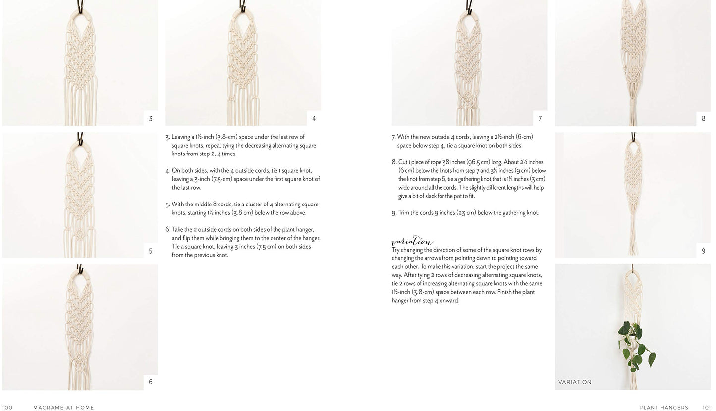 Book"Macrame at Home"(by Natalie Ranae)