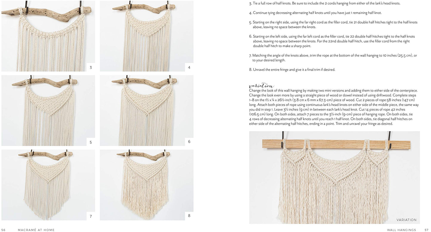 Book"Macrame at Home"(by Natalie Ranae)