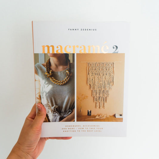 Livre"Macramé 2 :comment faire passer votre nouage au niveau supérieur"(par Createaholic)