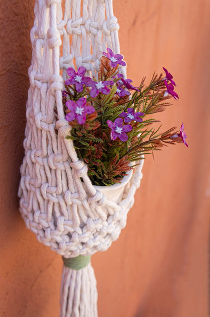 Tutoriel macramé - JARDINIÈRE"EL NIDO"