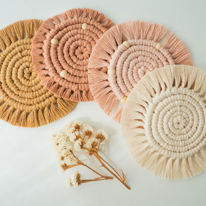 Kit macramé DIY - Sous-verres Deluxe