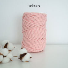 Load image in gallery viewer,Twisted rope/5mm/50m/Zero Waste Cotton
