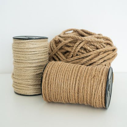 Corde de jute rustique