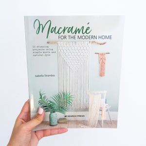 Boek"Macramé voor het moderne huis"(door Isabella Strambio)