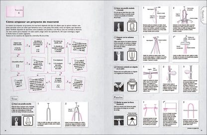 Livro"O grande livro do macramé"