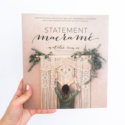 Buch „Statement Macramé“ (von Natalie Ranae)