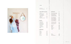 Livro"Macramê:O ofício do nó criativo para sua casa"(por Createaholic)