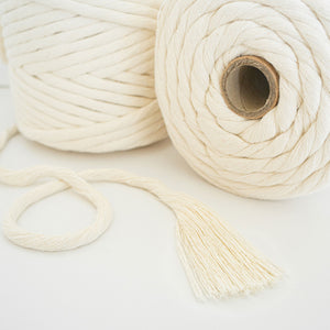 Kamgaren touw (Warp)/9mm/Zero Waste Cotton