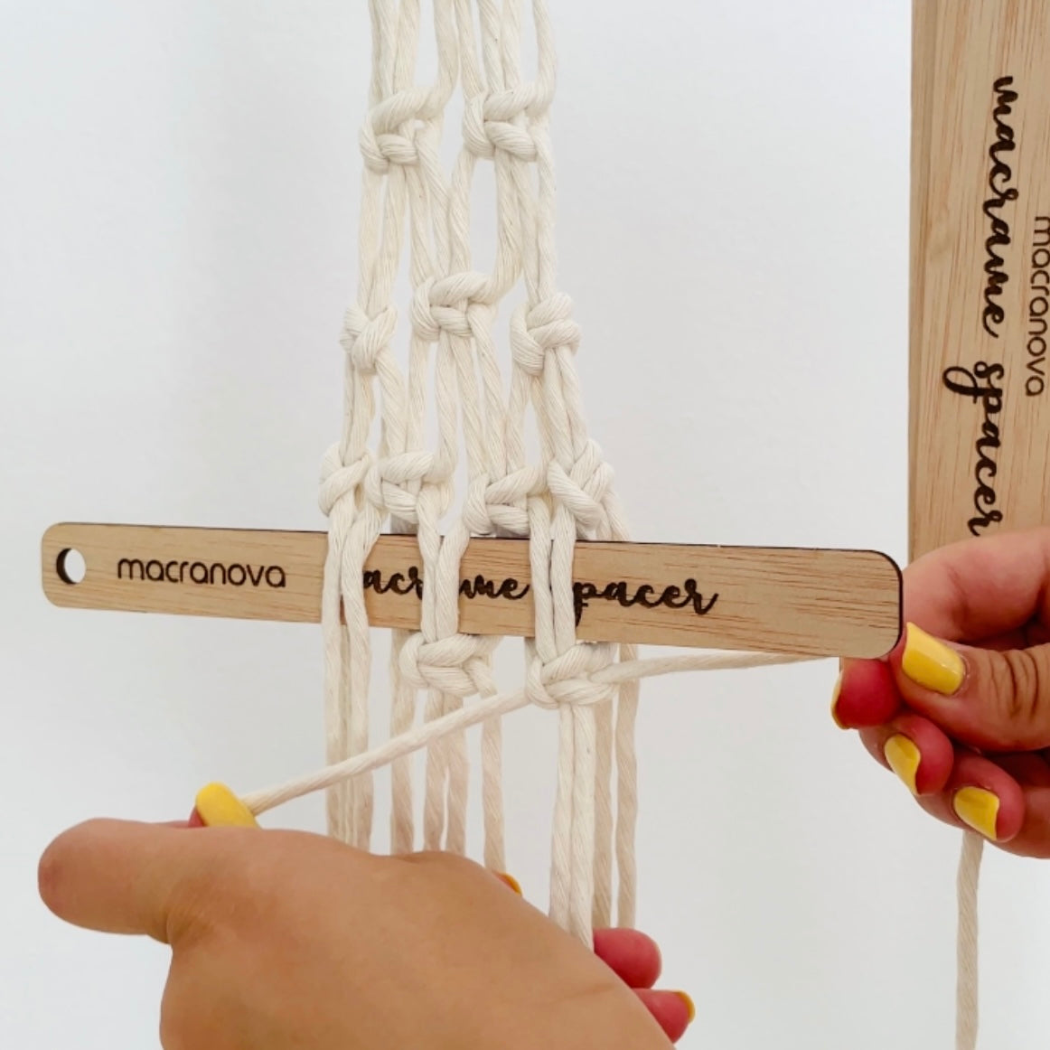 Pack 3 spacer rules - Perfect macrame knots