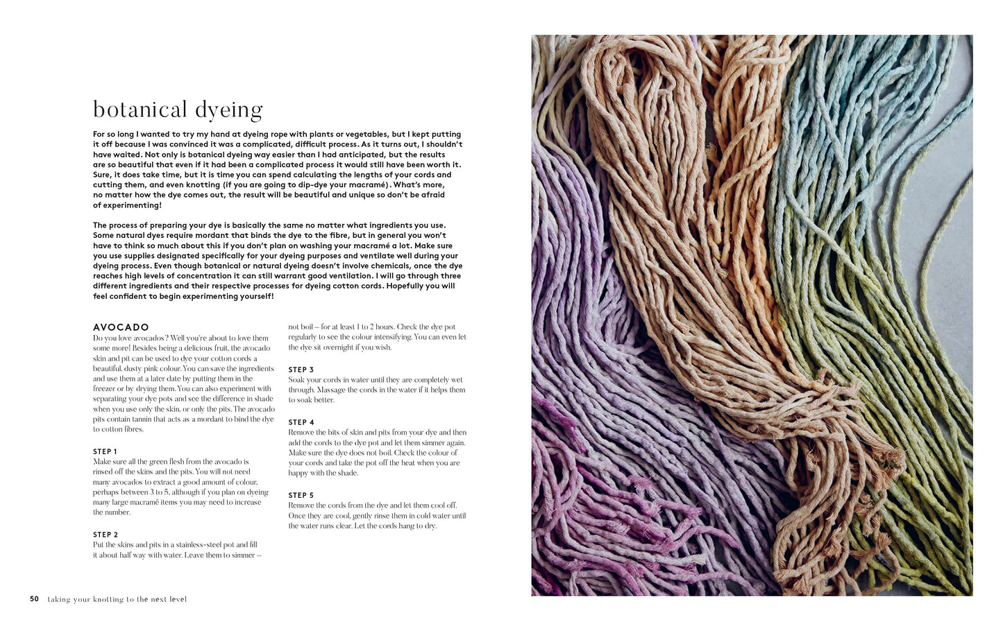 Libro "Macrame 2: How to take your knotting to the next level" (by Createaholic)