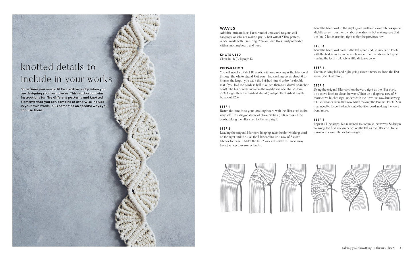 Book"Macrame 2:How to take your knotting to the next level"(by Createaholic)