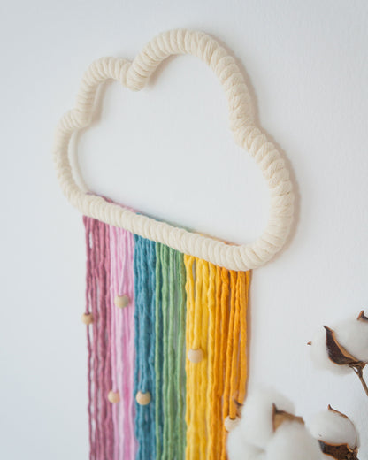 DIY Kit - Regenboog Wolk "Gelukkige Wolk"