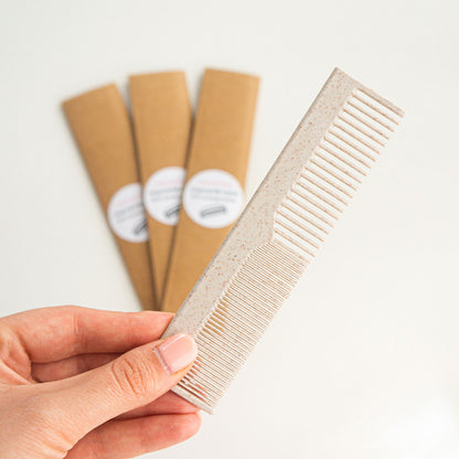 Peigne en macramé 100% biodégradable