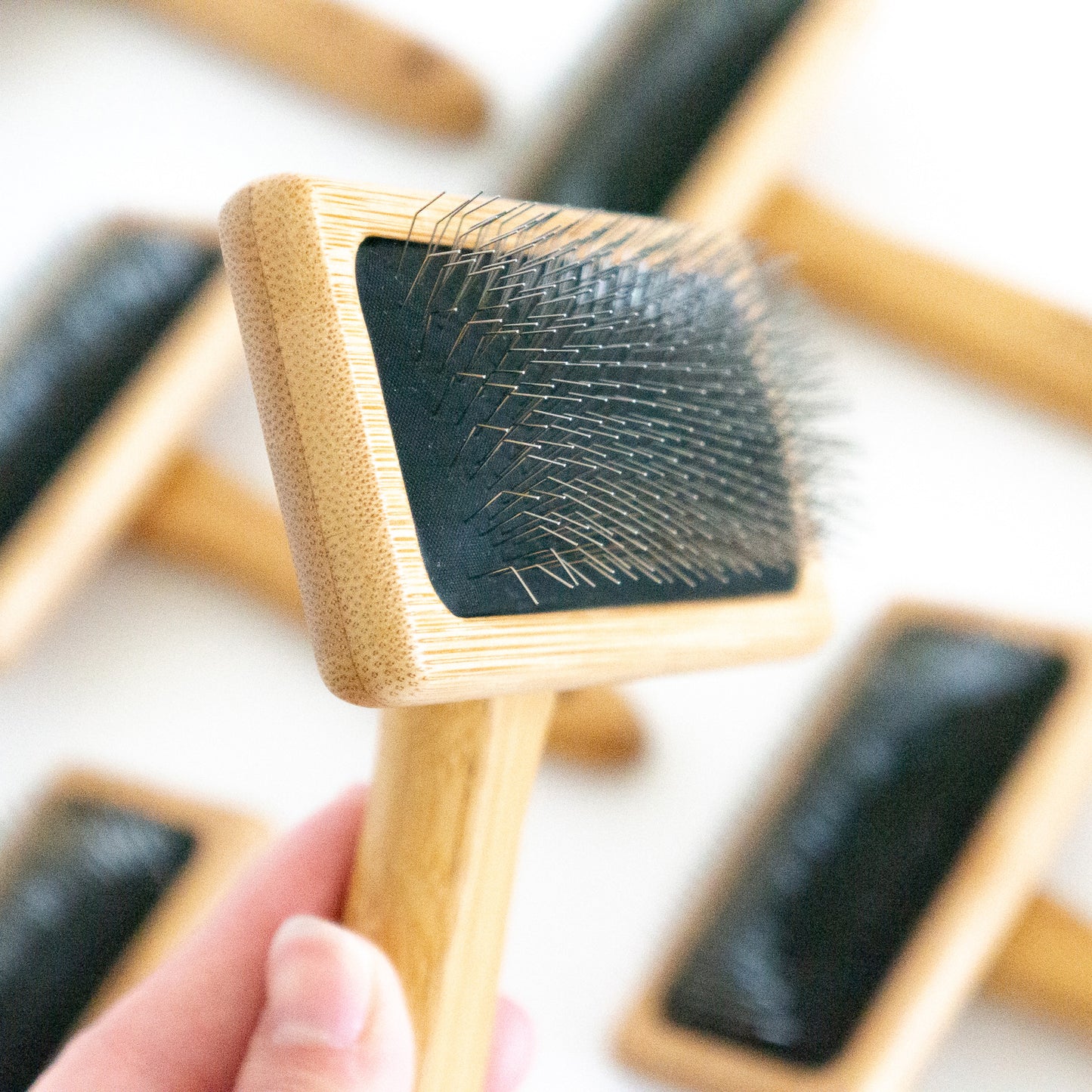 Macrame brush