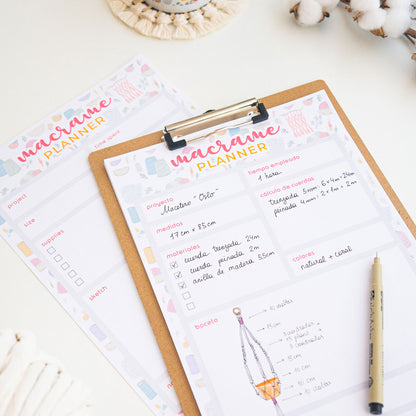 Macrame planner