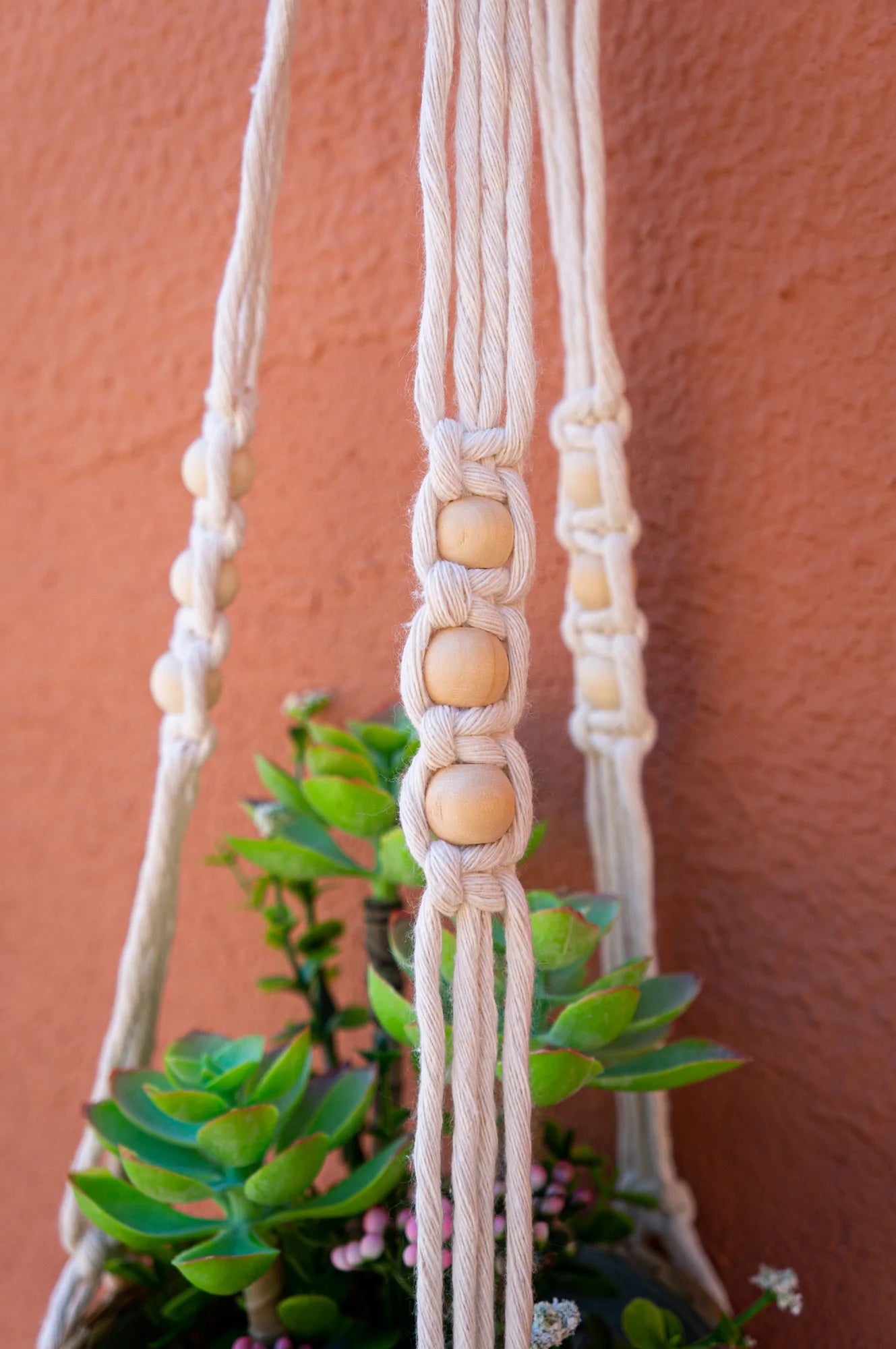 Tutoriel macramé - JARDINIÈRE