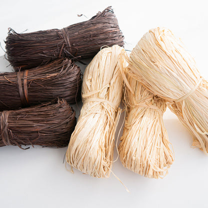 Natural raffia