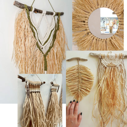 Natural raffia