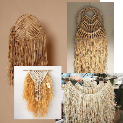 Natural raffia