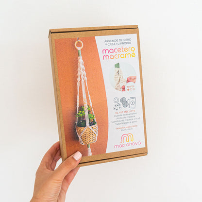 Kit macramé DIY - Cachepot